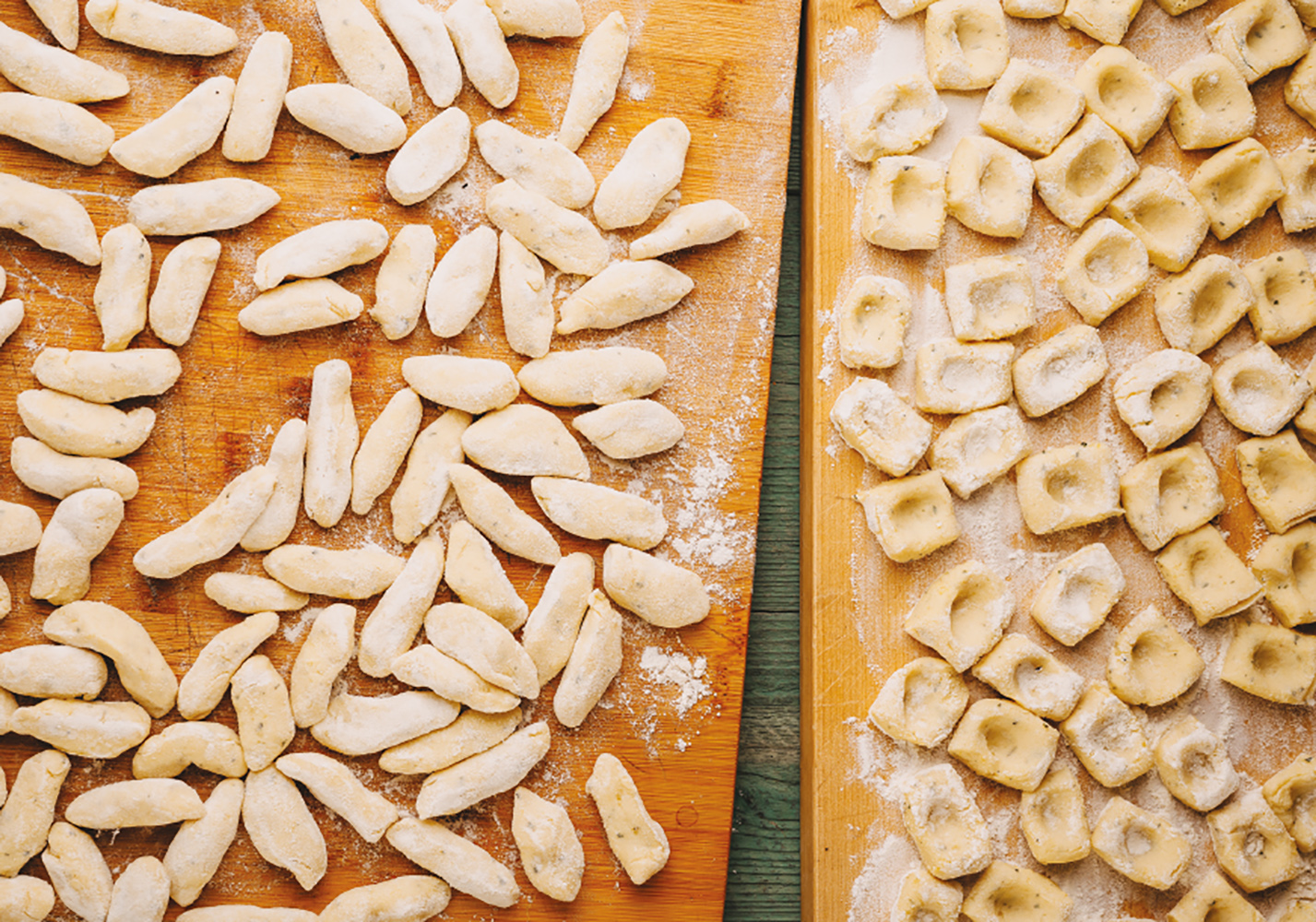 Paste umplute și cu cartofi